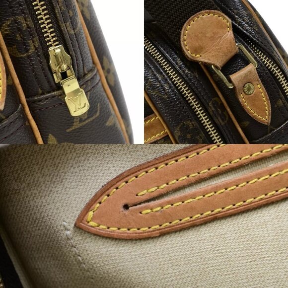 LOUIS VUITTON Reporter PM Crossbody Shoulder Bag Monogram Leather - Picture 13 of 16